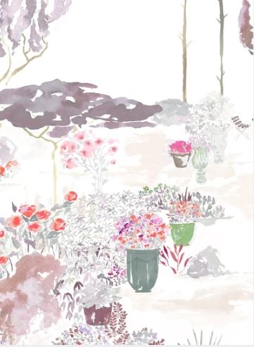 Jardin de France | Gris-Rose