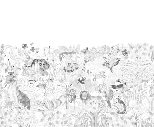 Les 5 continents | Grisaille
