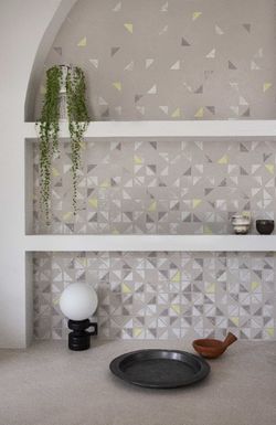 Tangram | Terracotta-Jaune